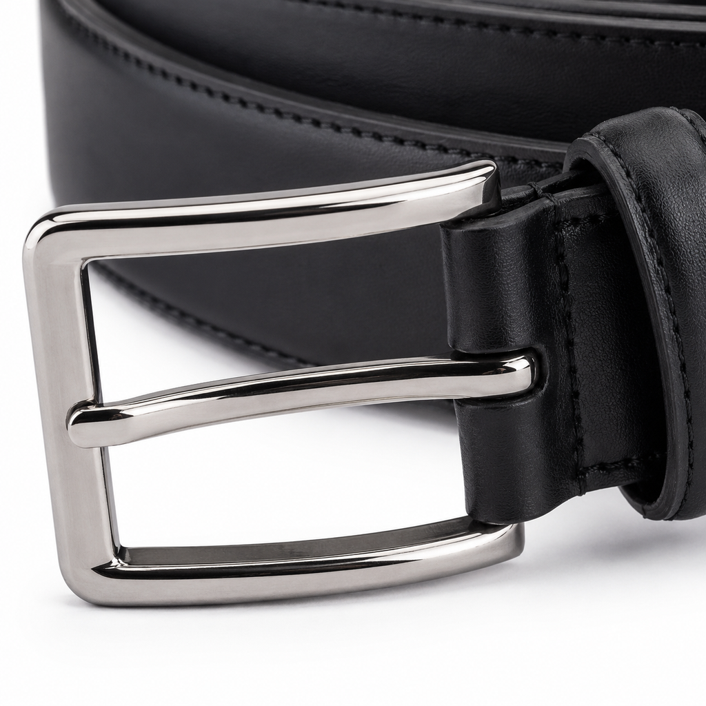 Cintura elegante per uomo in pelle.