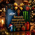 Calendario dell’Avvento Energy Drink, scatola conto alla rovescia di 24 giorni per Natale