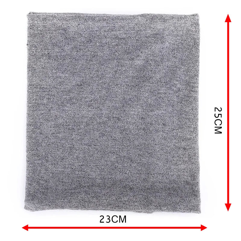 Scaldacollo invernale con sciarpa in cashmere accogliente