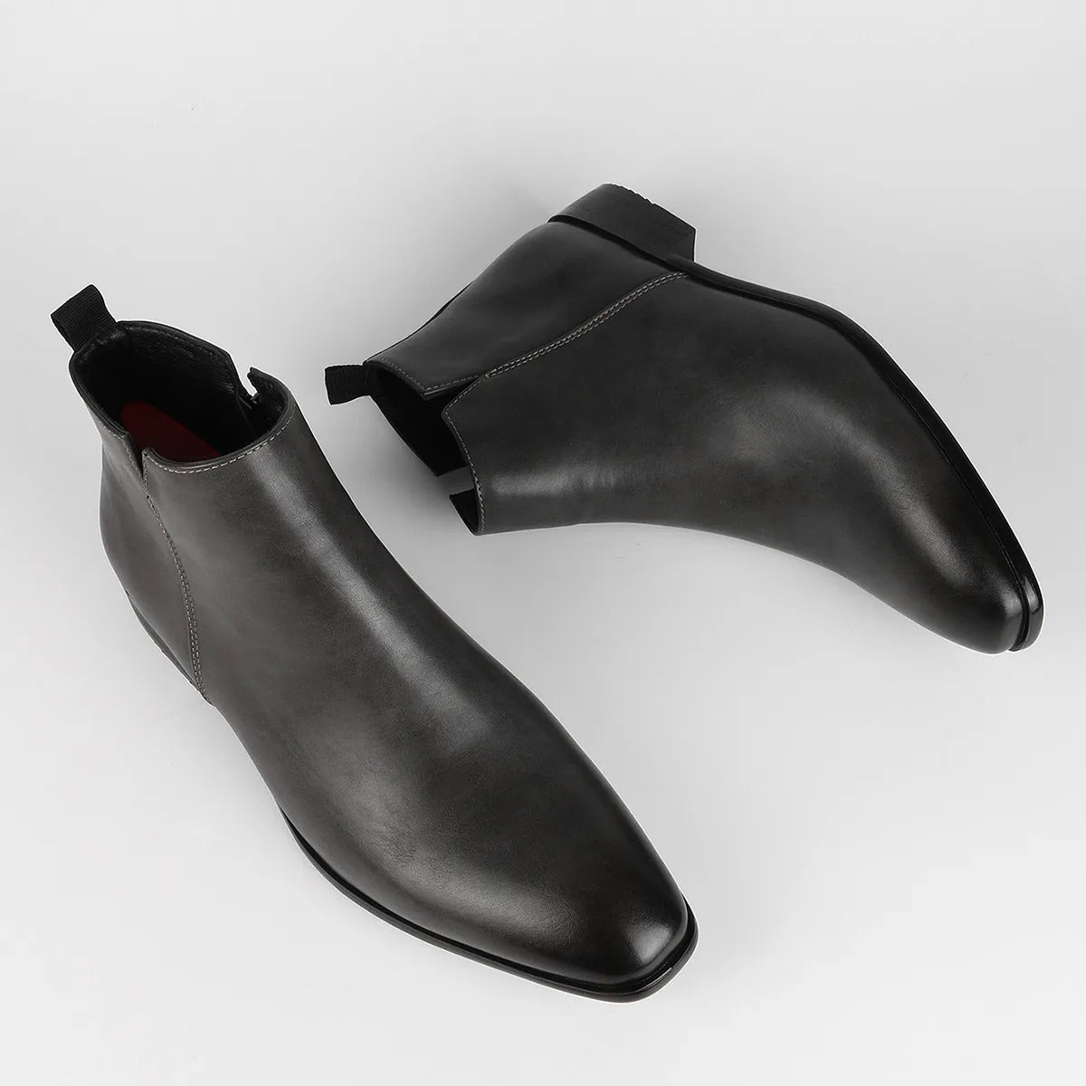 Stivali eleganti in pelle Aurelia Chelsea da uomo, eleganti