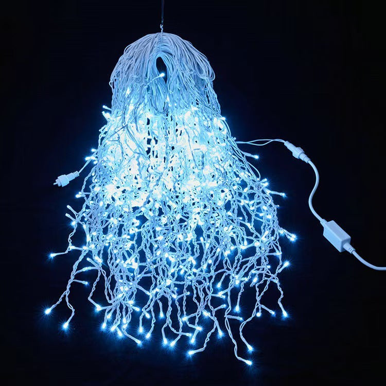 Luci per tende a ghiacciolo a LED da 50 m | Luci natalizie a bassa tensione 36V impermeabili all'aperto