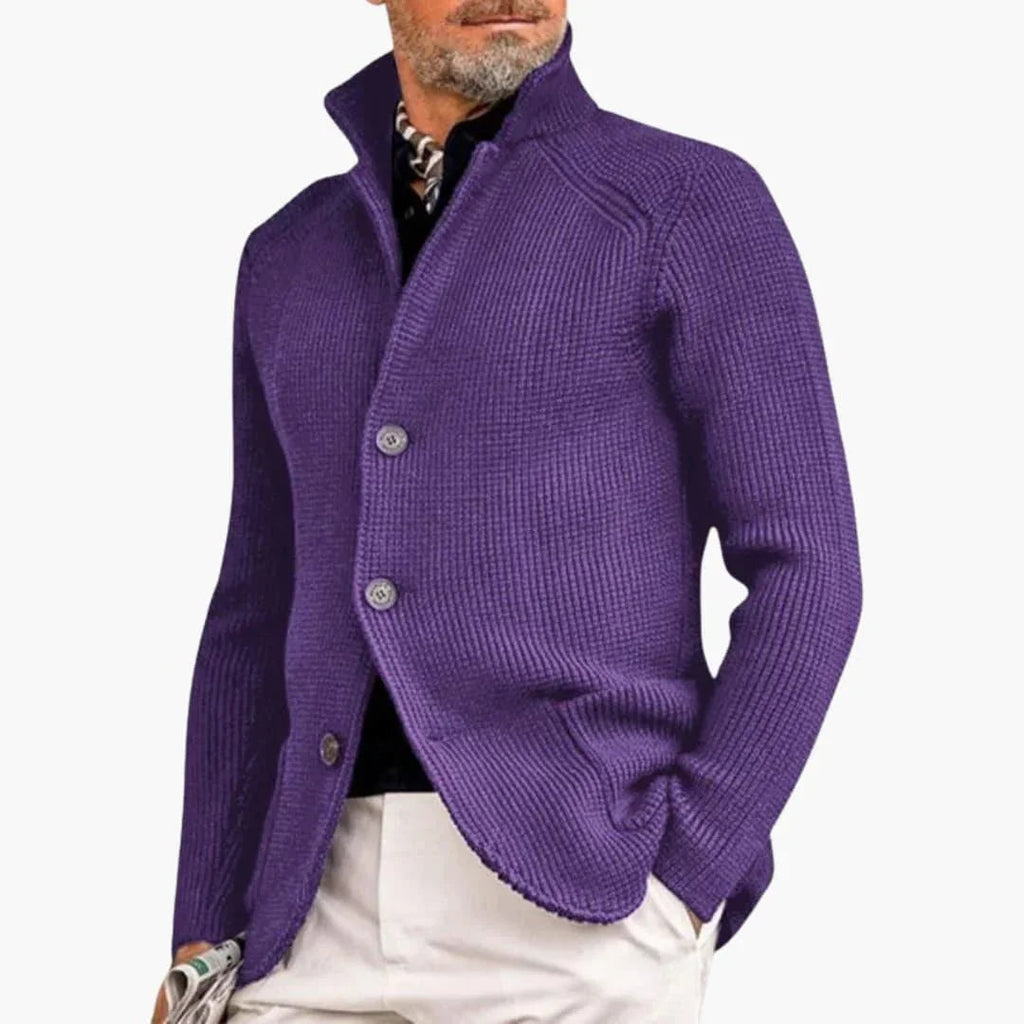 Cardigan personalizzato da uomo in stile elegante e confortevole