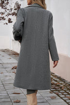 Avy - Cappotto invernale lungo sartoriale alla moda da donna