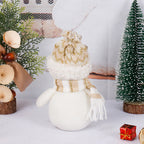 Decorazioni natalizie per pupazzo di neve