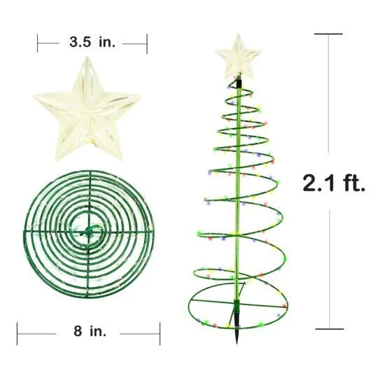 Luce scintillante di GlitteringTree per Natale