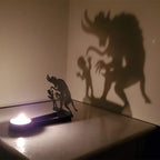 Spettacolare decorazione dell'ombra di Halloween