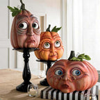 Interessante decorazione di zucca