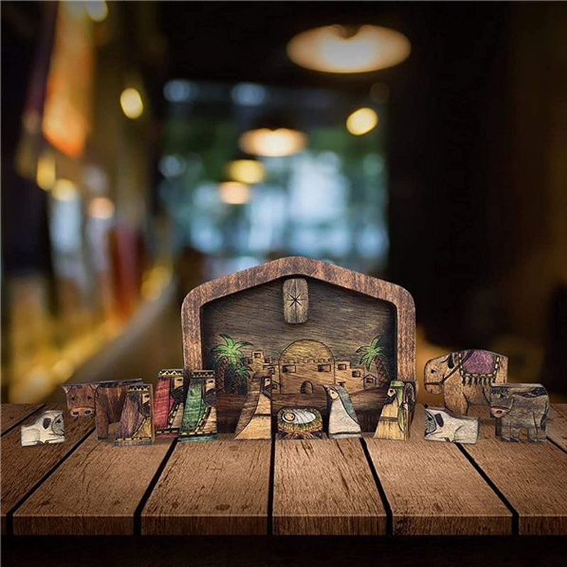Set puzzle in legno di JéSus