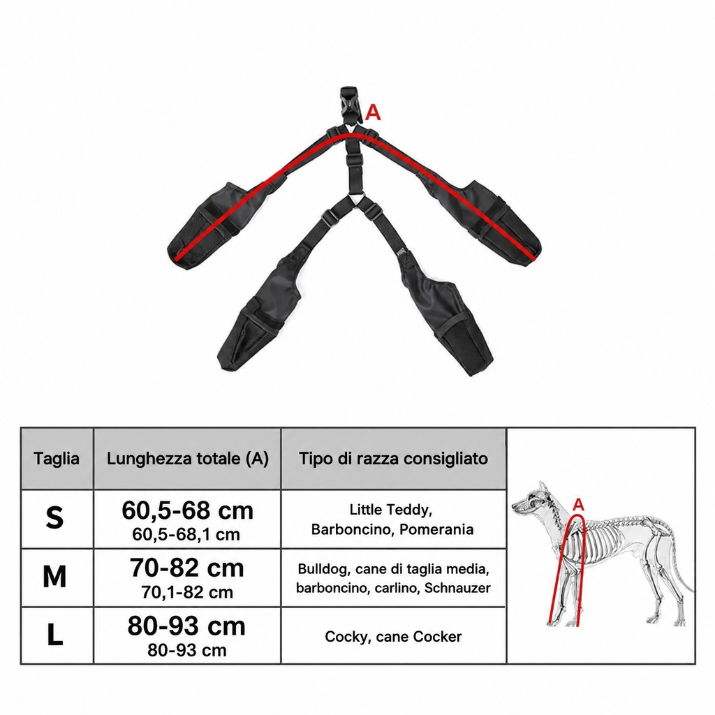 Stivaletti regolabili antiscivolo per cani per protezione delle zampe in tutte le stagioni