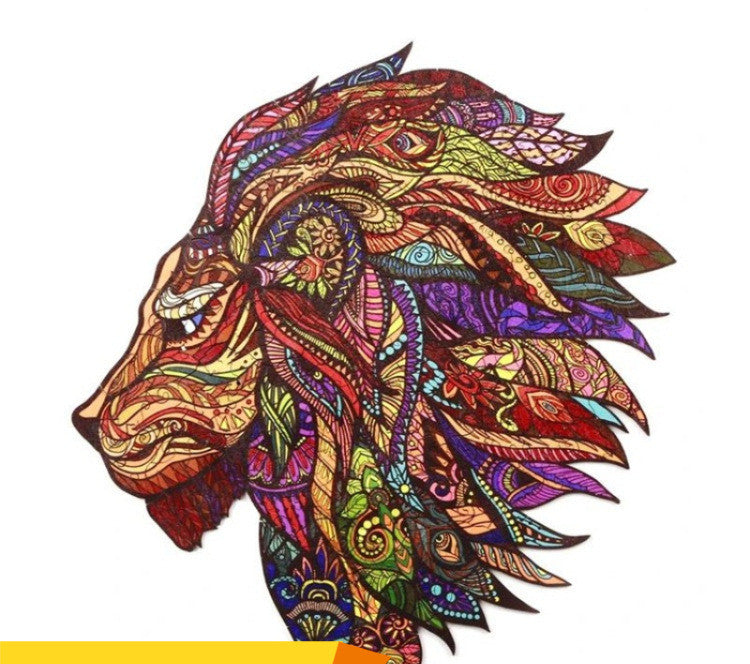 Puzzle del Re Leone | Esclusivi modelli di puzzle in legno