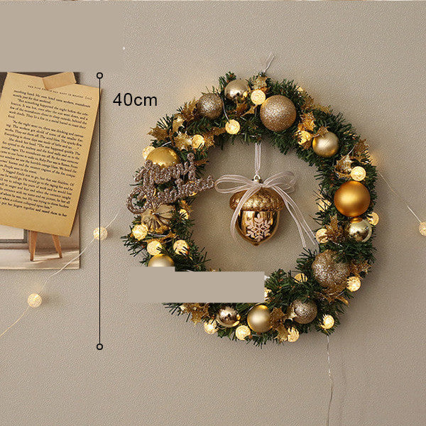 Decorazione ghirlanda natalizia 40-50 cm
