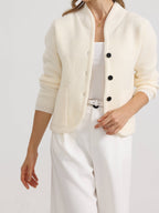Dames Gebreide Sweater Met Opstaande Kraag | Comfortabel En Tijdloos