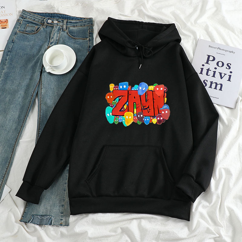 Calda felpa con cappuccio unisex: oversize, pile di poliestere, casual