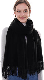 Sciarpa invernale in cashmere da donna
