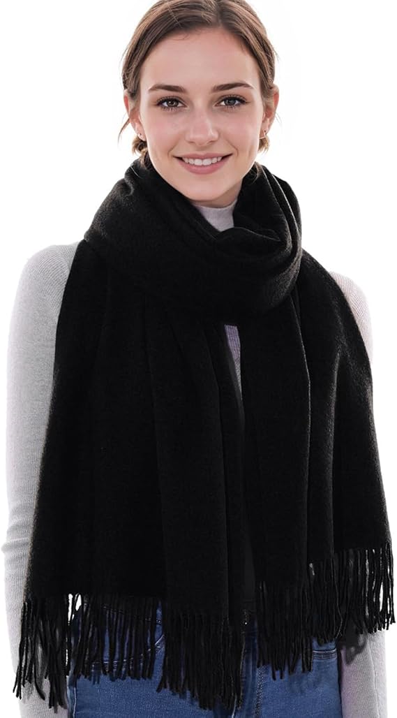 Sciarpa invernale in cashmere da donna
