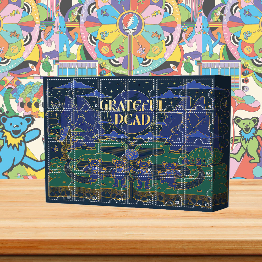 Calendario dell'Avvento Grateful Dead: contiene 24 regali