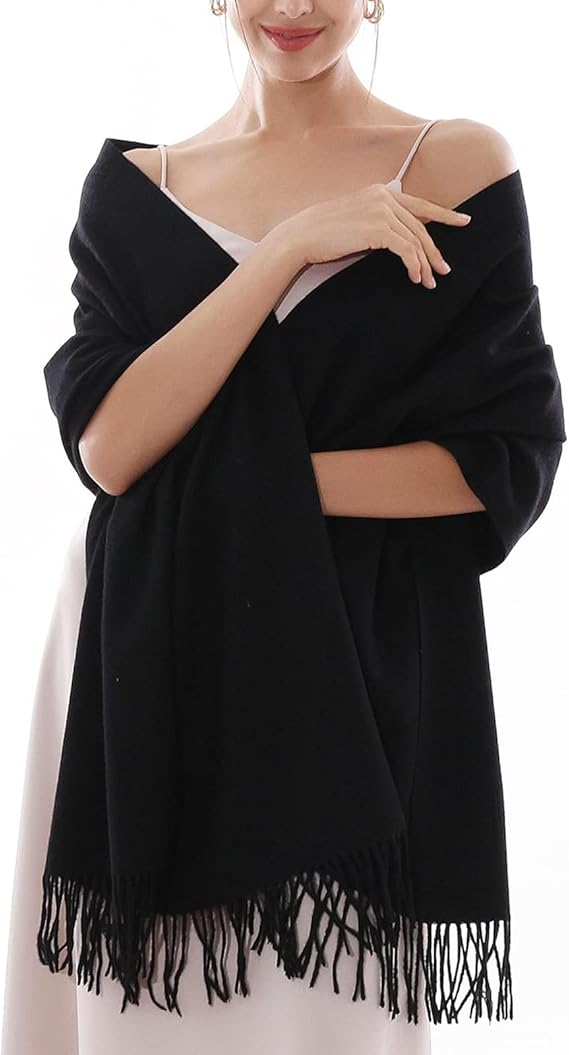 Sciarpa invernale in cashmere da donna