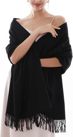 Sciarpa invernale in cashmere da donna