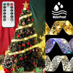 Luci decorative dell'albero di Natale del nastro