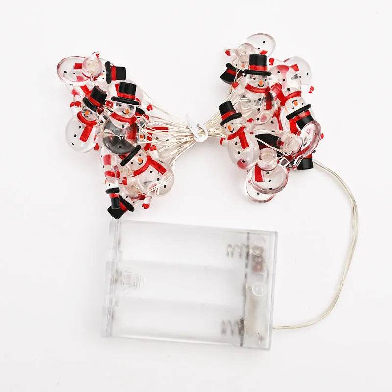 Luci decorative per modellare il pupazzo di neve di Natale di Natale