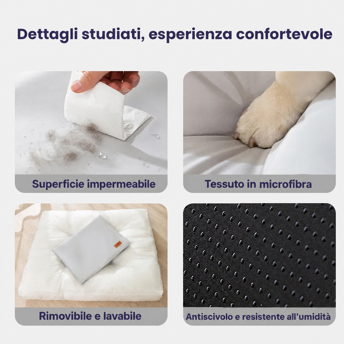 Cuscino Ortopedico Impermeabile per Cani - FlexiRest
