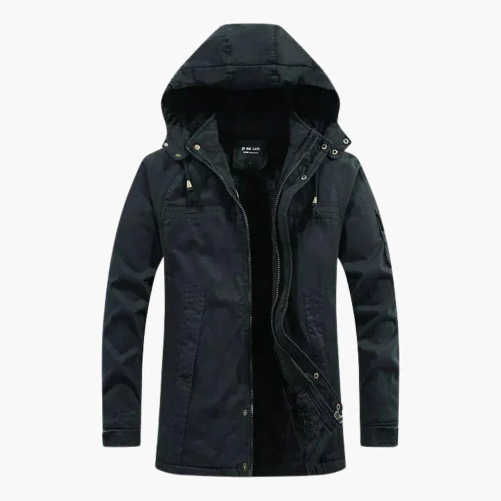 Giacca in pile da uomo calda, accogliente e versatile