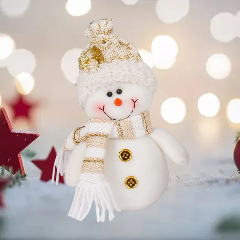 Decorazioni natalizie per pupazzo di neve