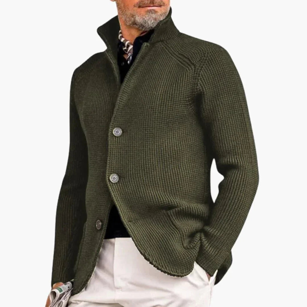Cardigan personalizzato da uomo in stile elegante e confortevole