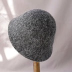 Cappello da pescatore da donna, cappello da pescatore pieghevole in lana per la stagione fredda, cappello da pescatore vintage, berretto da viaggio morbido e caldo