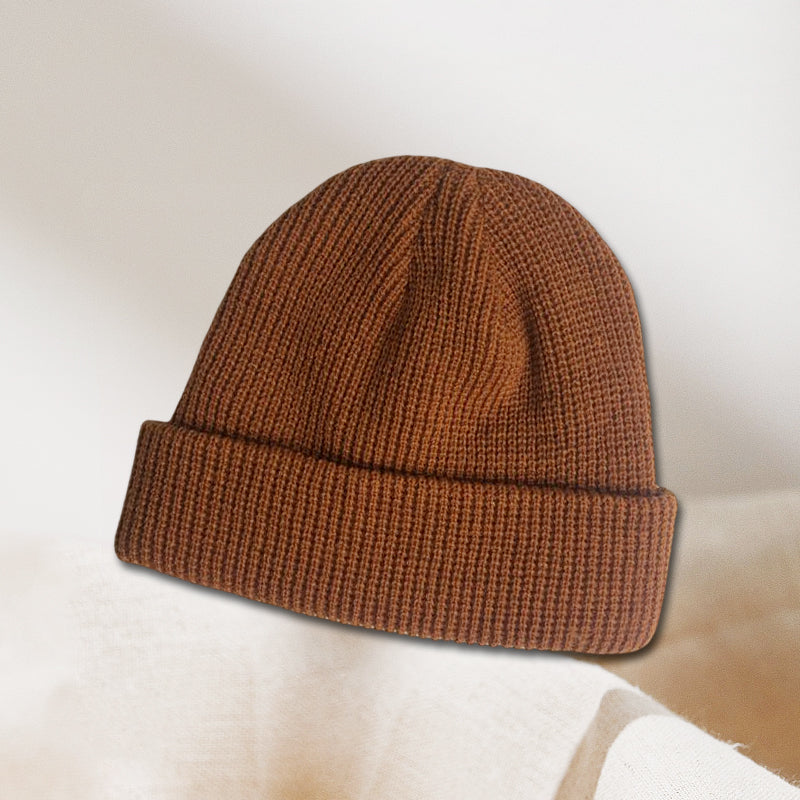 Cappello lavorato a maglia di lana