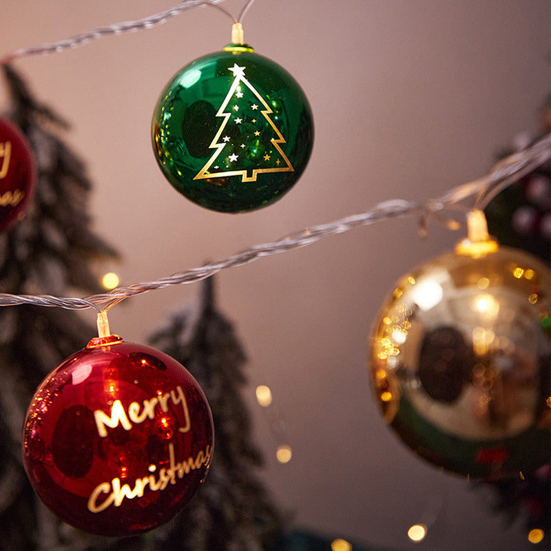 Luci della decorazione di Natale
