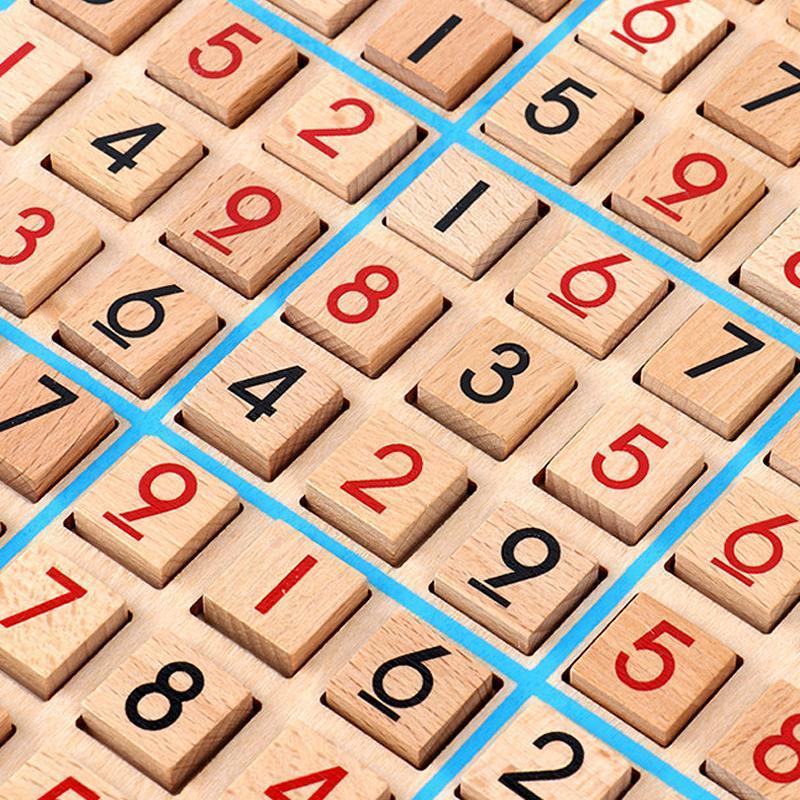 Puzzle Sudoku in legno