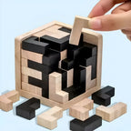 Puzzle 3D rompicapo in legno
