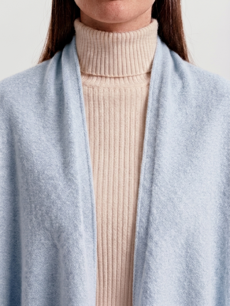 Cosy Wool Wrap - Gilet da donna