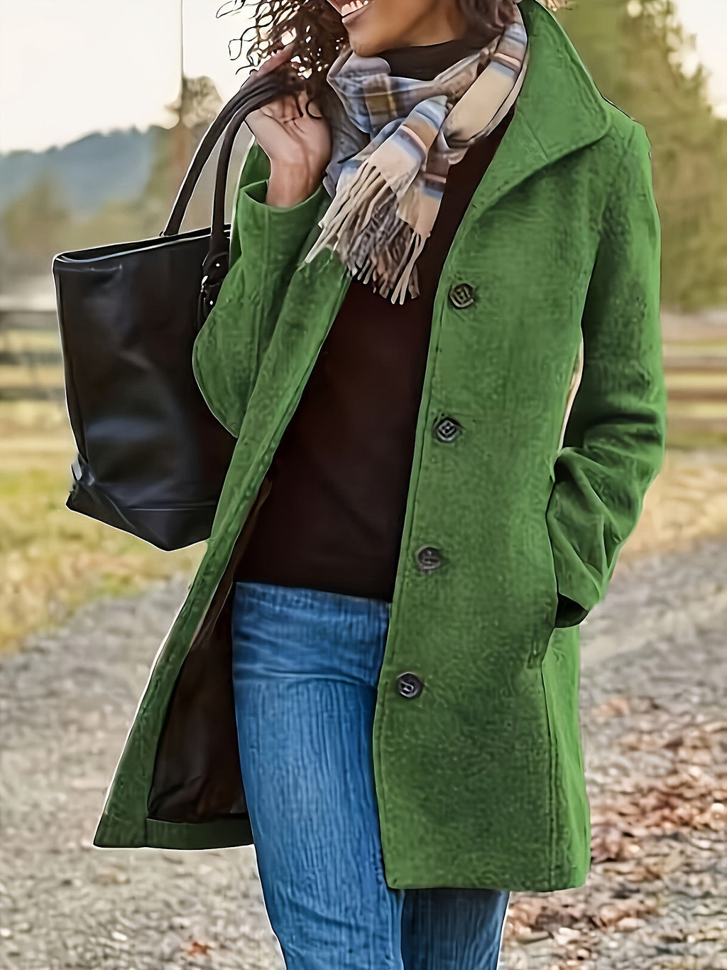 Giacca in pile Elara - Elegante e calda per le donne in autunno e inverno