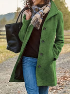 Giacca in pile Elara - Elegante e calda per le donne in autunno e inverno