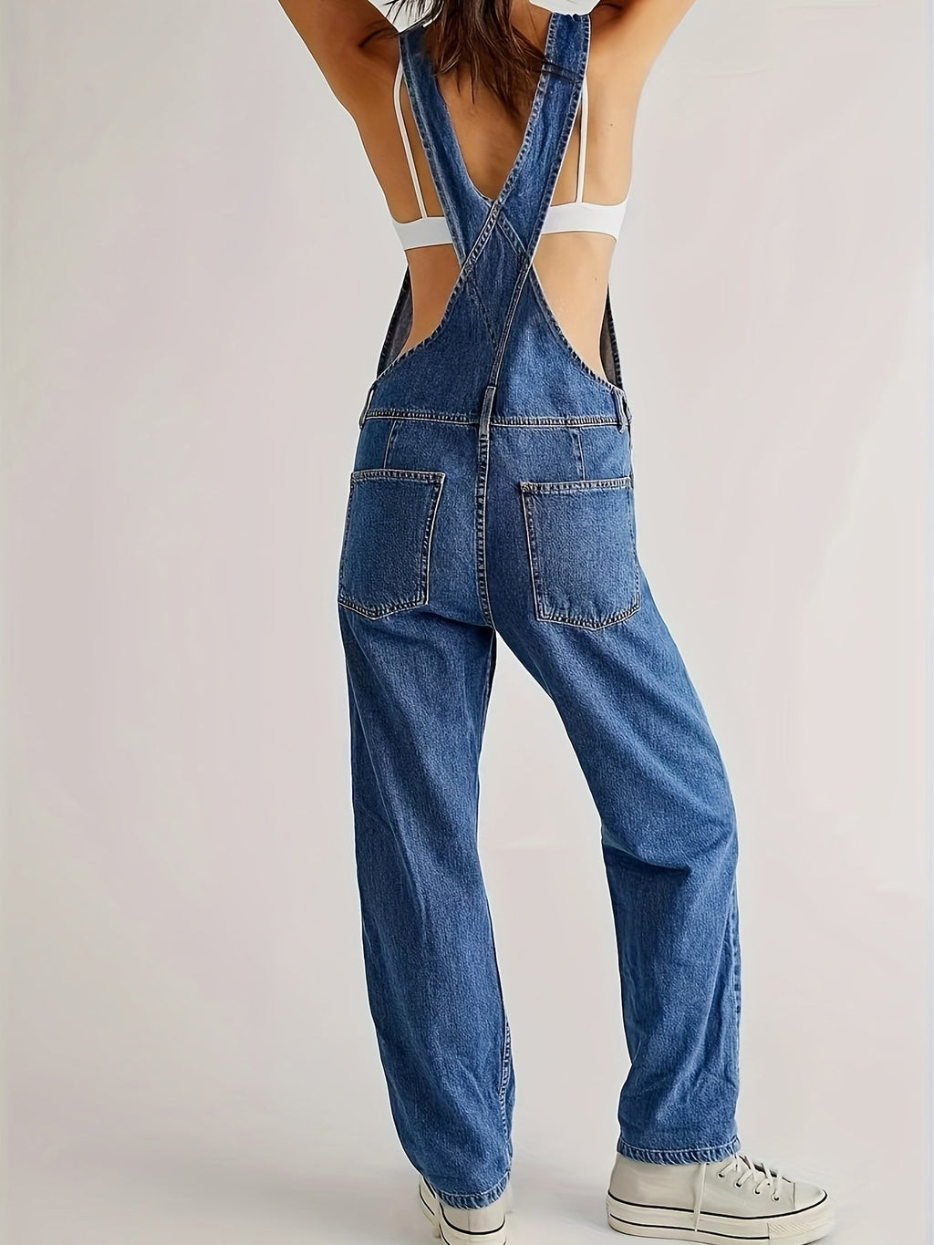 Tuta da donna in denim alla moda | Casual e stijlvol voor lente, zomer e herfst