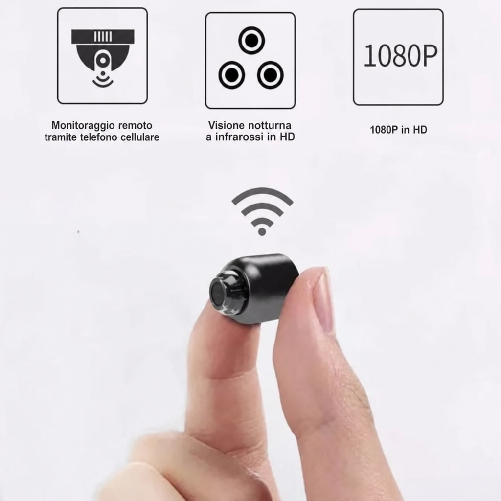 Mini telecamera WiFi nascosta – 1080P