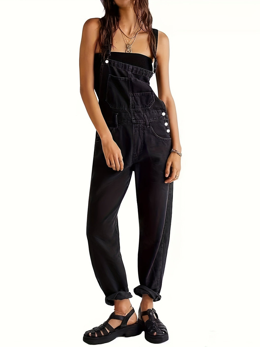 Tuta da donna in denim alla moda | Casual e stijlvol voor lente, zomer e herfst