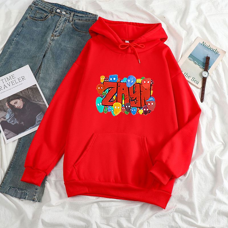 Calda felpa con cappuccio unisex: oversize, pile di poliestere, casual