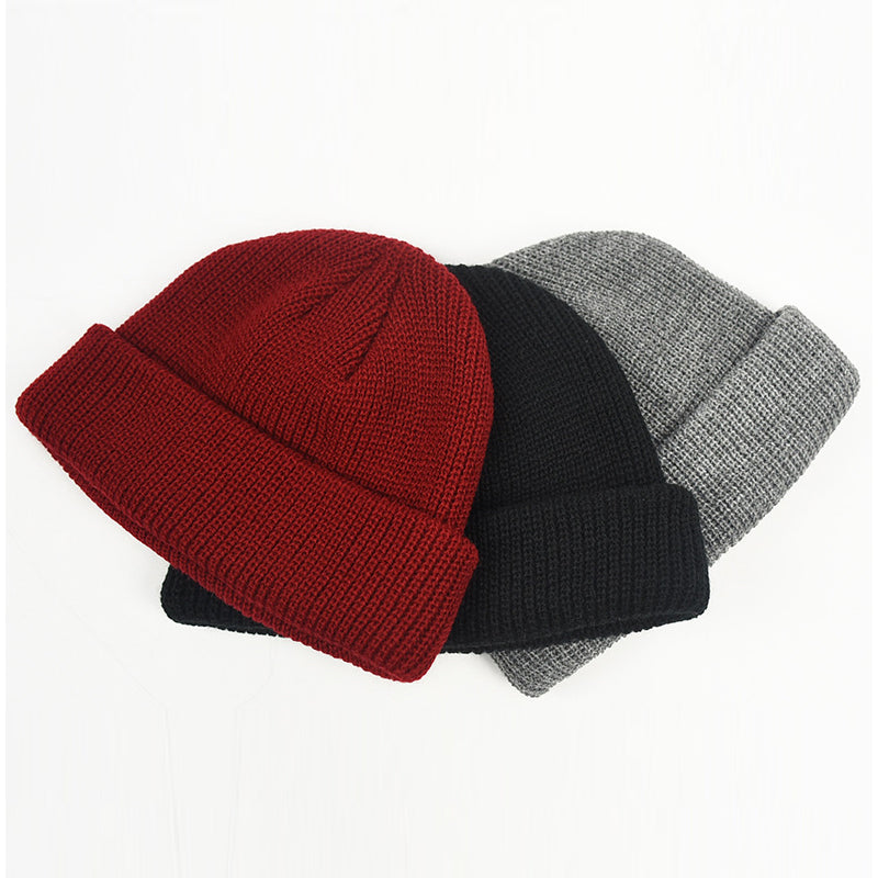 Cappello lavorato a maglia di lana