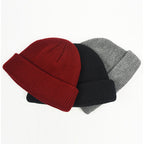 Cappello lavorato a maglia di lana