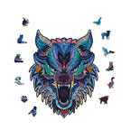 Puzzle 3D con animali in legno
