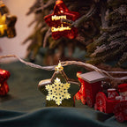 Luci della decorazione di Natale