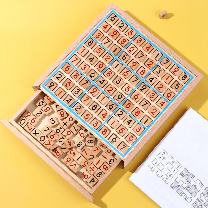 Puzzle Sudoku in legno