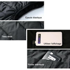 Gilet riscaldato da uomo coibentato