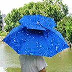 Cappello ombrello antipioggia per pesca e giardinaggio