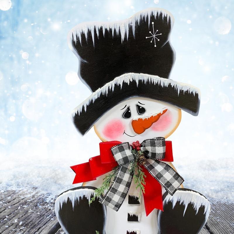Decorazione del pupazzo di neve di Natale