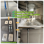 Kit di supporto per lavello sottotop
