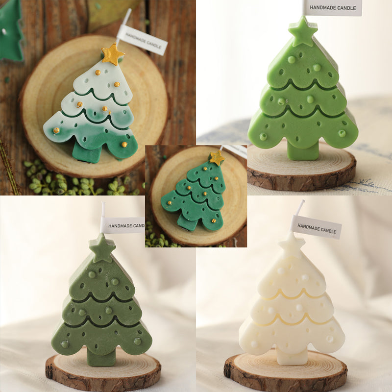 Decorazione candele natalizie, 4 pz